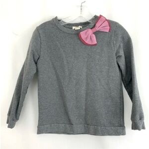 Girl’s Kate Spade Sweater with Pink Tulle Bow Size 12 Y